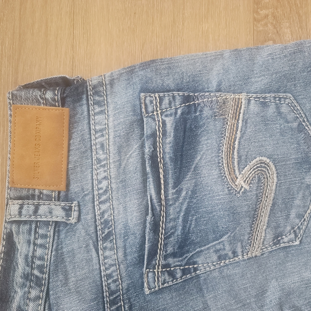 Silver Jeans Light Blue Slim Straight Jeans